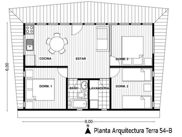 Casa modular Terra 54-B - Imagen 2